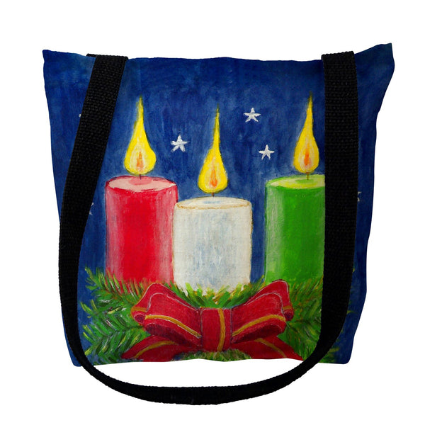 Christmas Candles Tote Bag