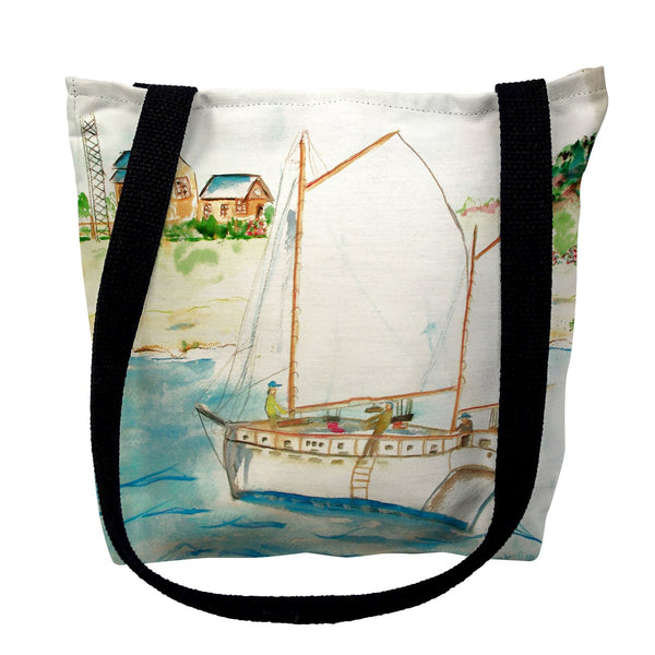Two Masted Ship Tote Bag
