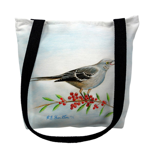 Mockingbird & Berries Tote Bag
