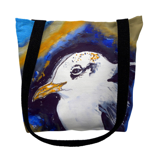 Gull Portrait Left Tote Bag