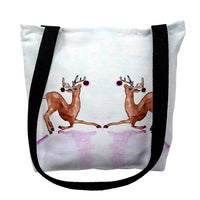 Dancing Deer Tote Bag