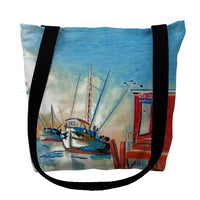 Shrimp Boat Tote Bag