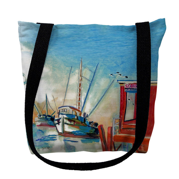 Shrimp Boat Tote Bag