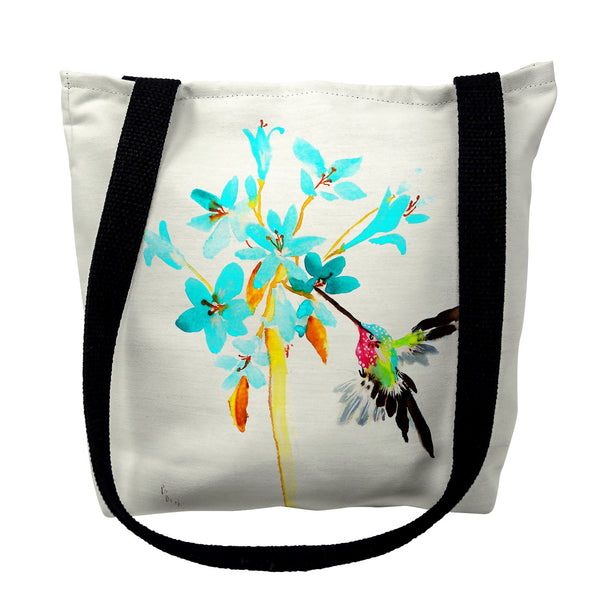 Blue Hummingbird Tote Bag