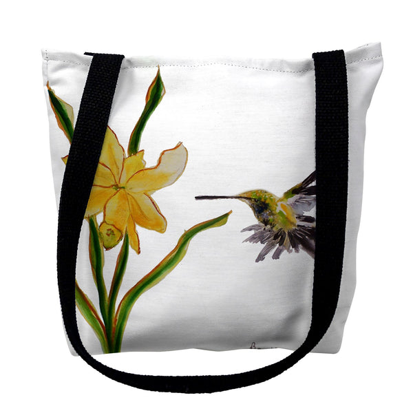 Yellow Hummingbird Tote Bag