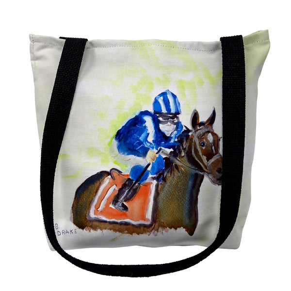 Horse & Jockey Tote Bag