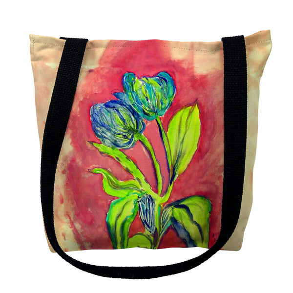 Tulips in Peach Tote Bag