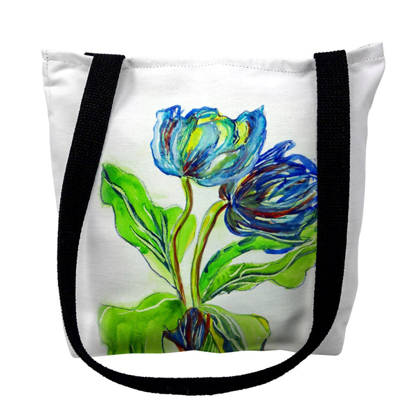 Blue Tulips Tote Bag