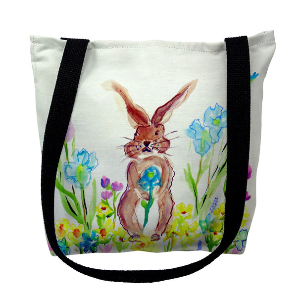 Garden Bunny Tote Bag