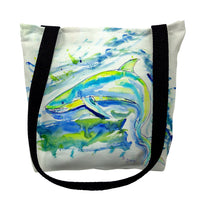 Green Shark Tote Bag