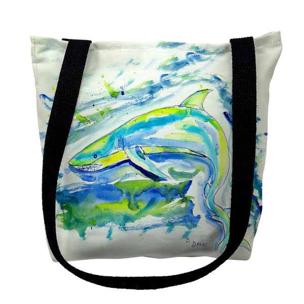 Green Shark Tote Bag