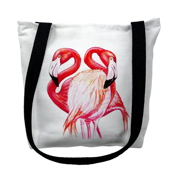 Two Flamingos Tote Bag