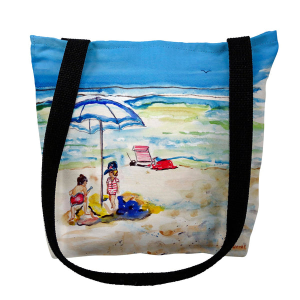 Playing On The Beach Tote Bag