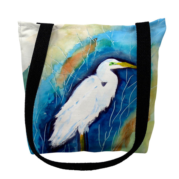 Great Egret Right Tote Bag