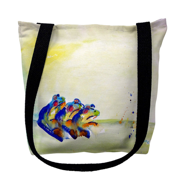 Three Frogs Tote Bag