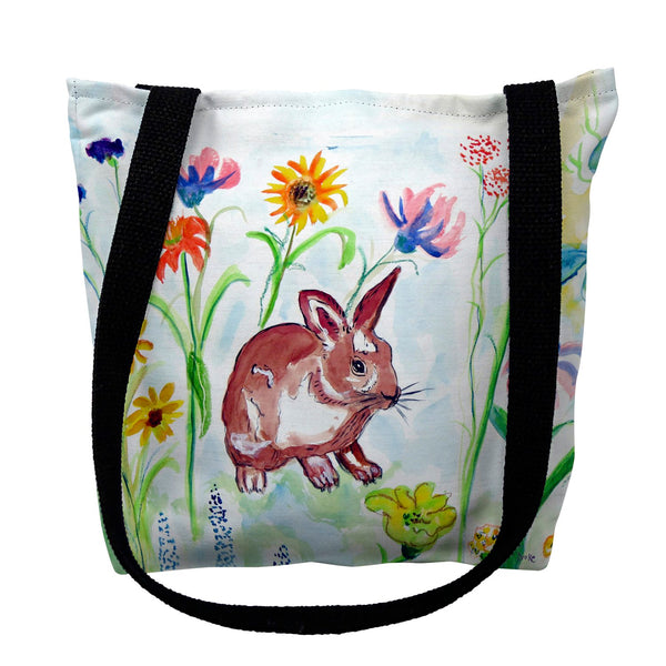 Whiskers Bunny Tote Bag