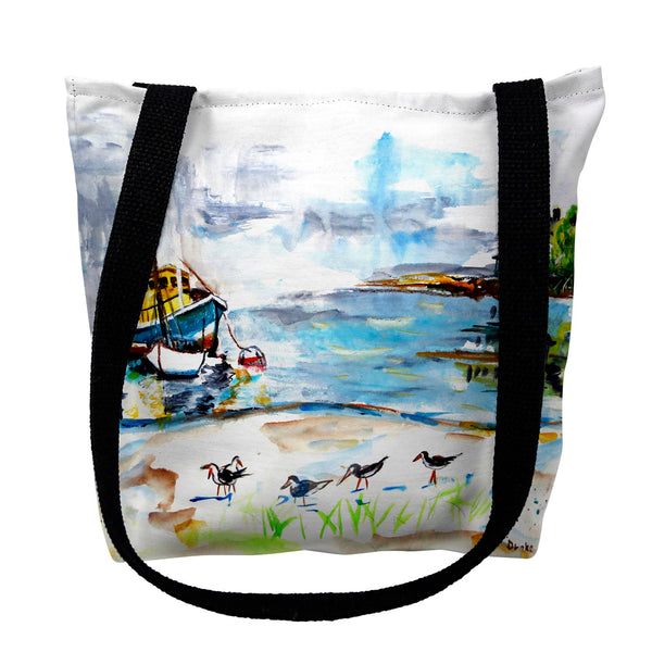Boat & Sandpipers Tote Bag