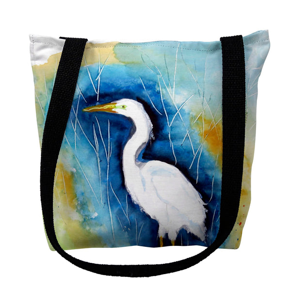 Great Egret Left Tote Bag