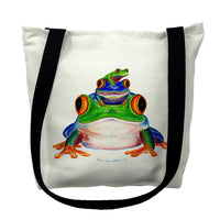 Stacked Frogs Tote Bag