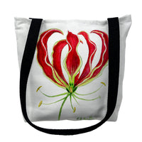 Red Lily Tote Bag
