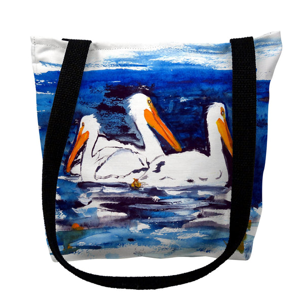 Three Pelicans Tote Bag