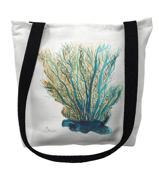 Blue Coral Tote Bag