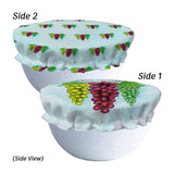 Bunches of Grapes Bowl Cover
