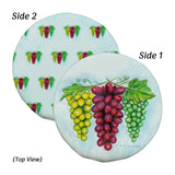 Bunches of Grapes Reversible Bowl Cover