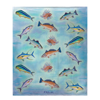 Assorted Fish Throw