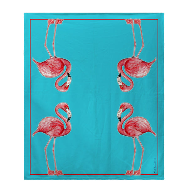 Flamingo Throw