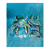 White Crabs II Throw