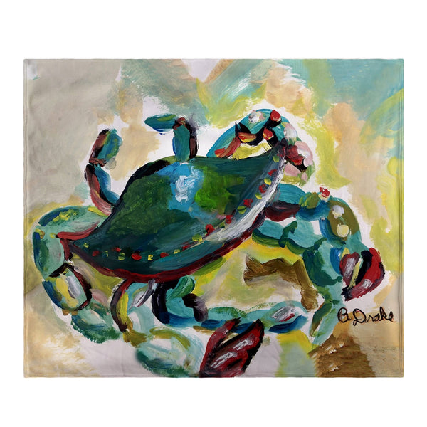 Colorful Crab Throw
