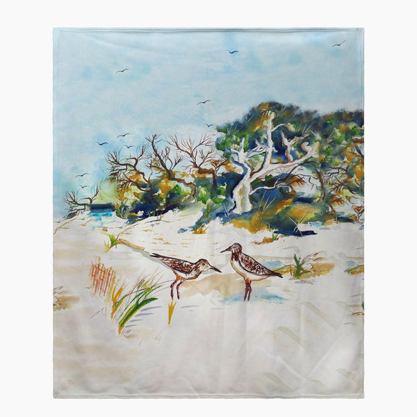 Trees & Beach Throw