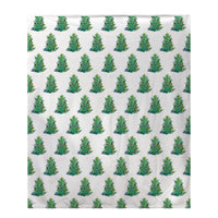 Christmas Tree Fleece Throw