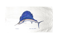 Sailfish Beach Towel