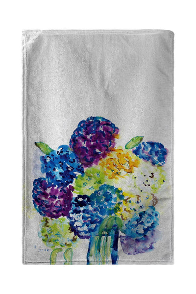 Betsy's Geraniums Beach Towel