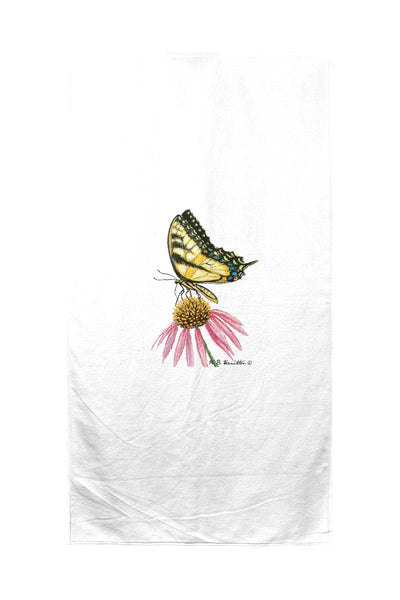 Tiger Swallowtail Butterfly Beach Towel