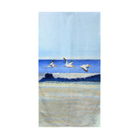 Skimming the Surf Beach Towel