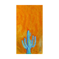 Tall Cactus Beach Towel