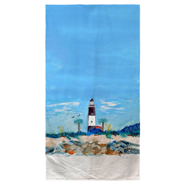 Tybee Lighthouse, GA Beach Towel