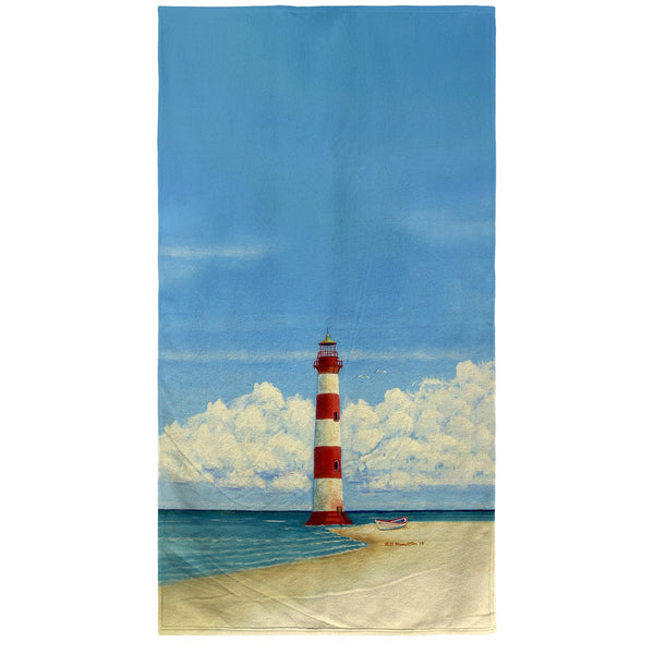 Morris Island Lighthouse, SC Beach Towel