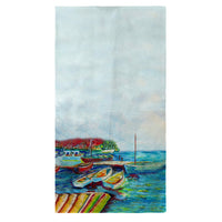 Betsy's Marina III Beach Towel