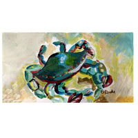 Colorful Crab Beach Towel