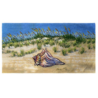 Conch Found Beach Towel