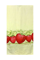 Strawberries Beach Towel