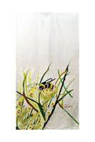 Bee & Flower Beach Towel