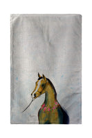 Horse & Garland Beach Towel