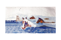 Chincoteague Ponies Beach Towel