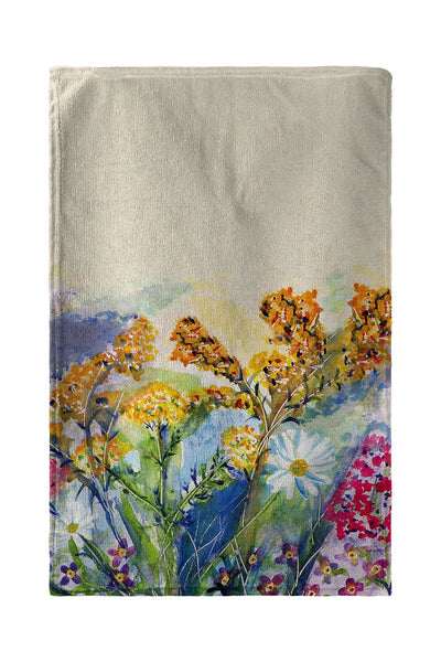 Wild Flowers Beach Towel