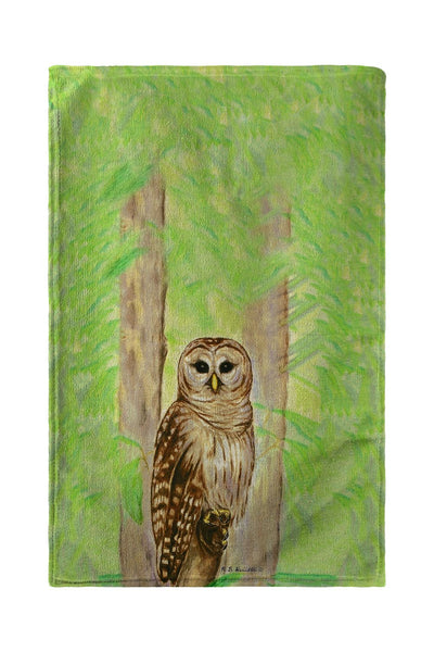 Owl Beach Towel